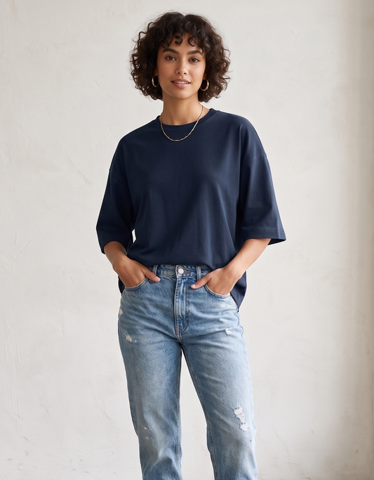 Unisex Terry Oversized Tee