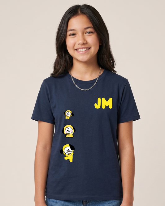 Girl's JM Crew Neck T-Shirt