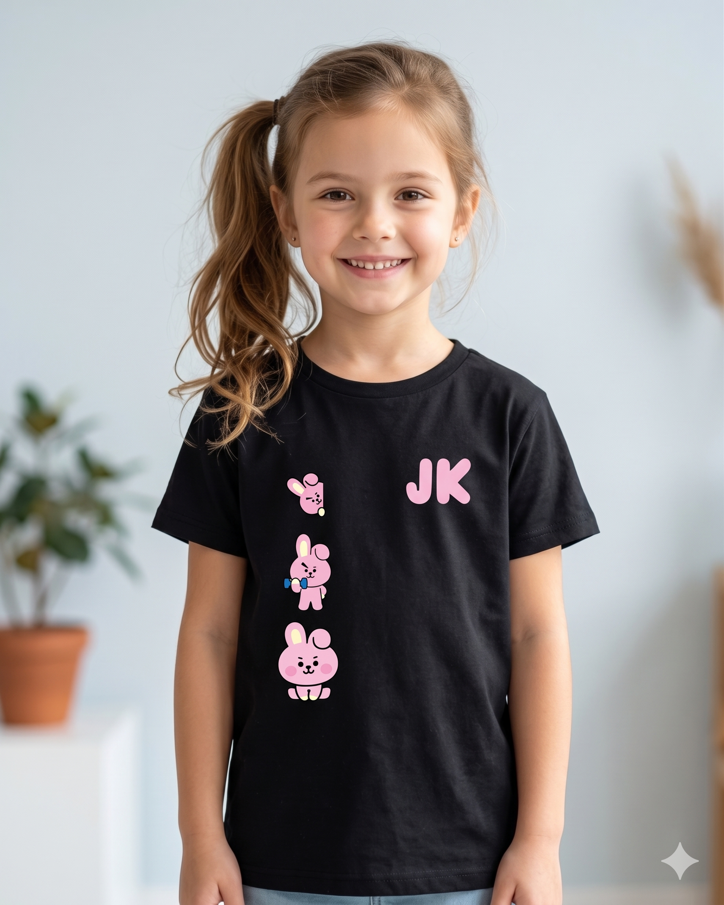 Girl's JK Crew Neck T-Shirt