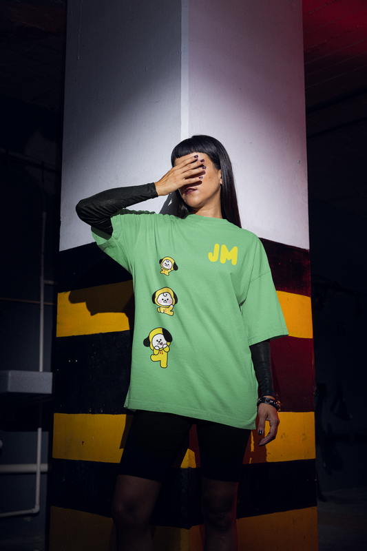Unisex BTS JIMIN Terry Oversized Tee