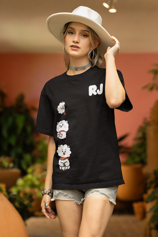 Unisex BTS JIN Terry Oversized Tee
