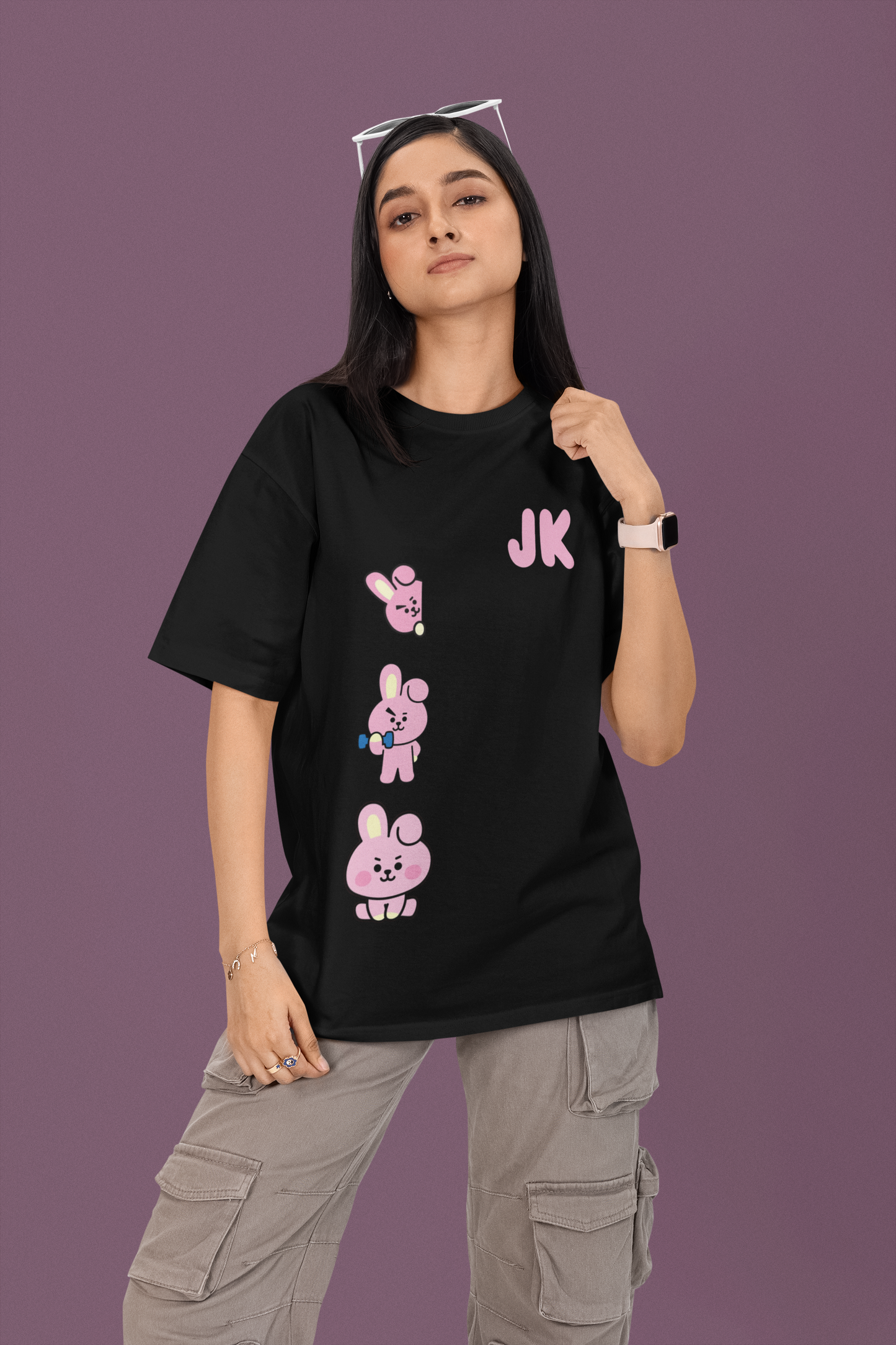 Unisex BTS JUNGKOOK Terry Oversized Tee