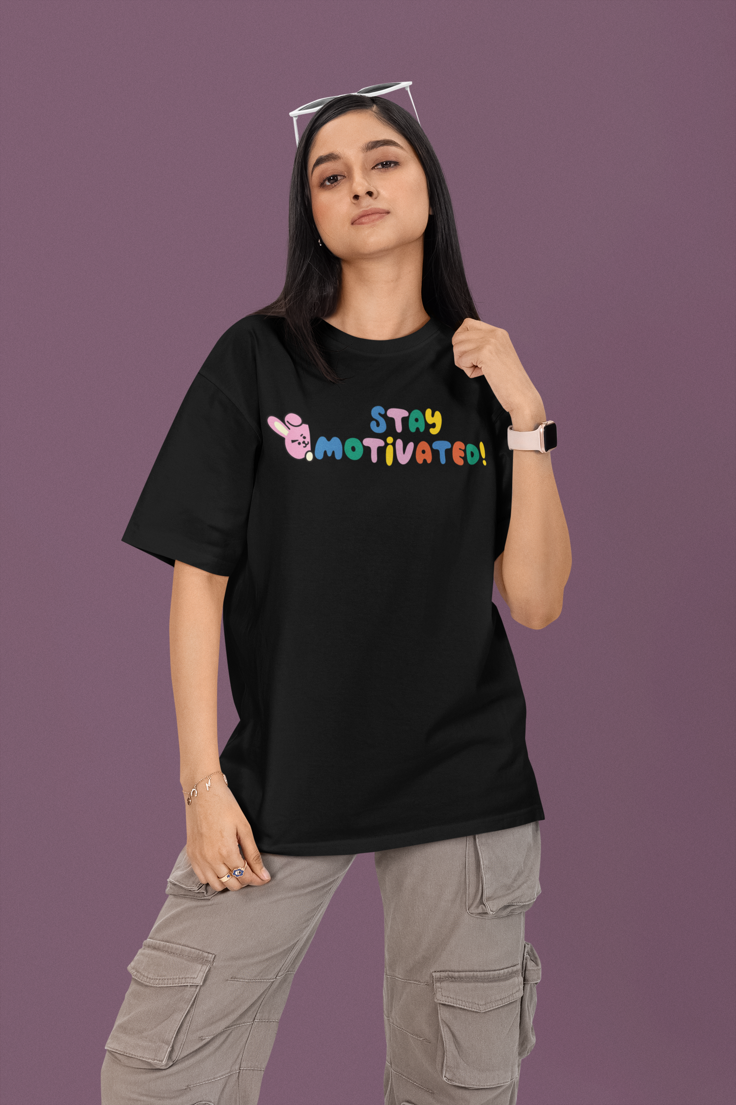 KOOKY Unisex Terry Oversized Tee