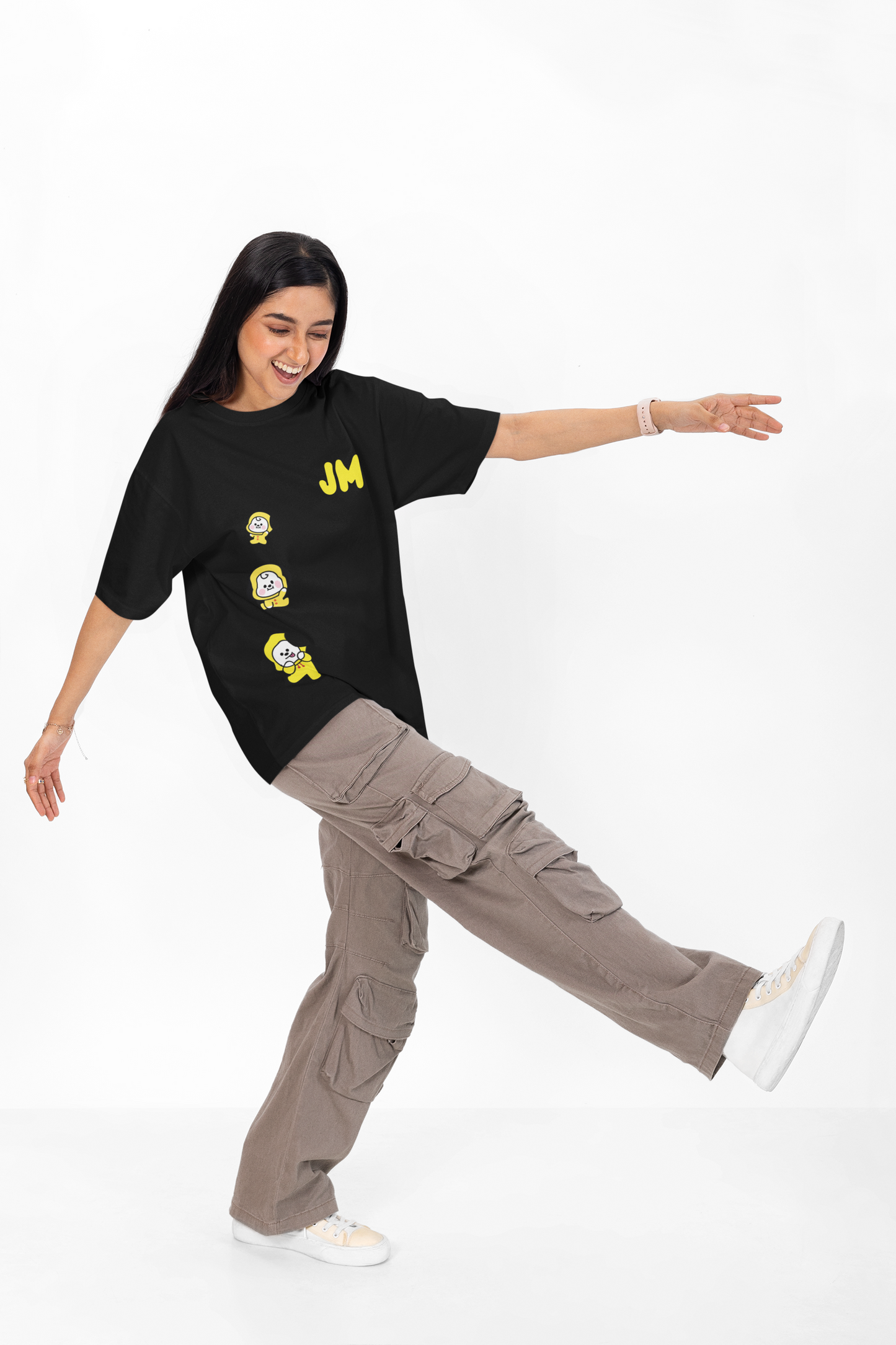 Unisex BTS JIMIN Terry Oversized Tee